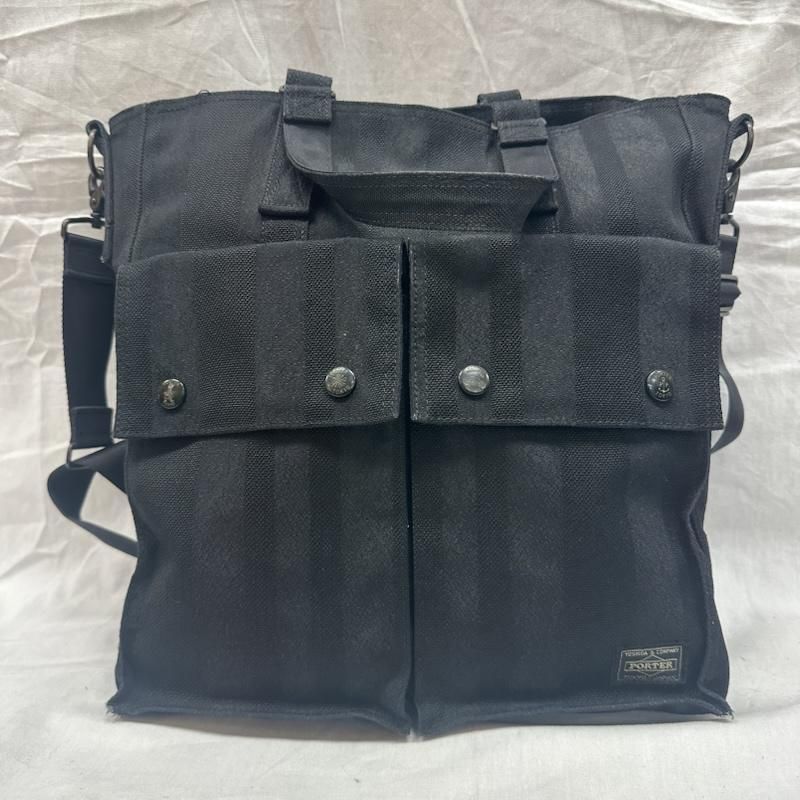 PORTER ポーター ショルダーバッグ TANGO BLACK TOTE 2WAY 70