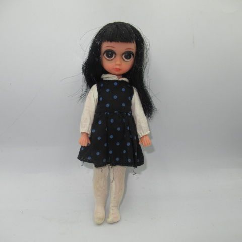 1960'sビンテージSusie Sad Eyes DollBig Eyesスージーサッドアイ人形Walter Keenキーンブライスフィギュア人形ぬいぐるみ