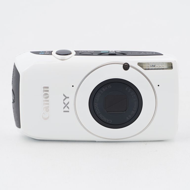 Canon キヤノン デジタルカメラ IXY30S ホワイト IXY30S(WH) - メルカリ