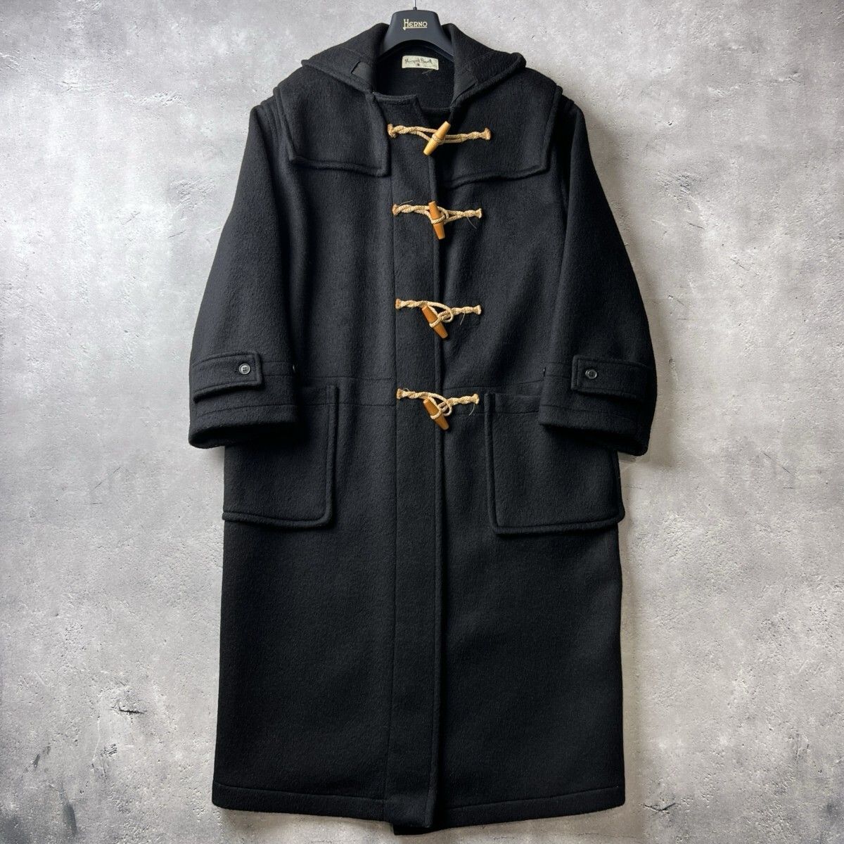 美品✨マーガレットハウエル　FOX BROTHERS ダッフルコート　L 美品】マーガレットハウエル FOX brothers ダッフルコート