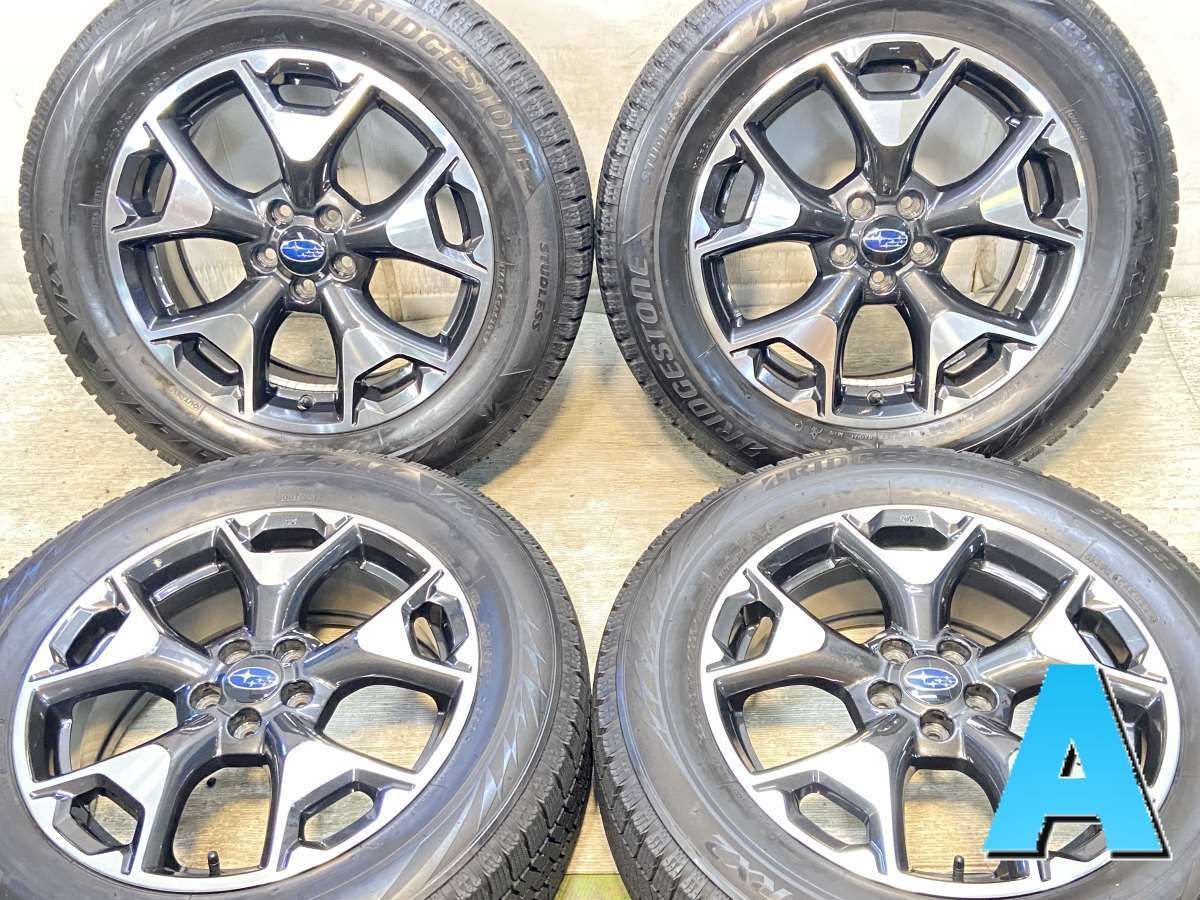 ブリジストンスタッドレスタイヤVRX2 225/55R17ホイール スバルXV