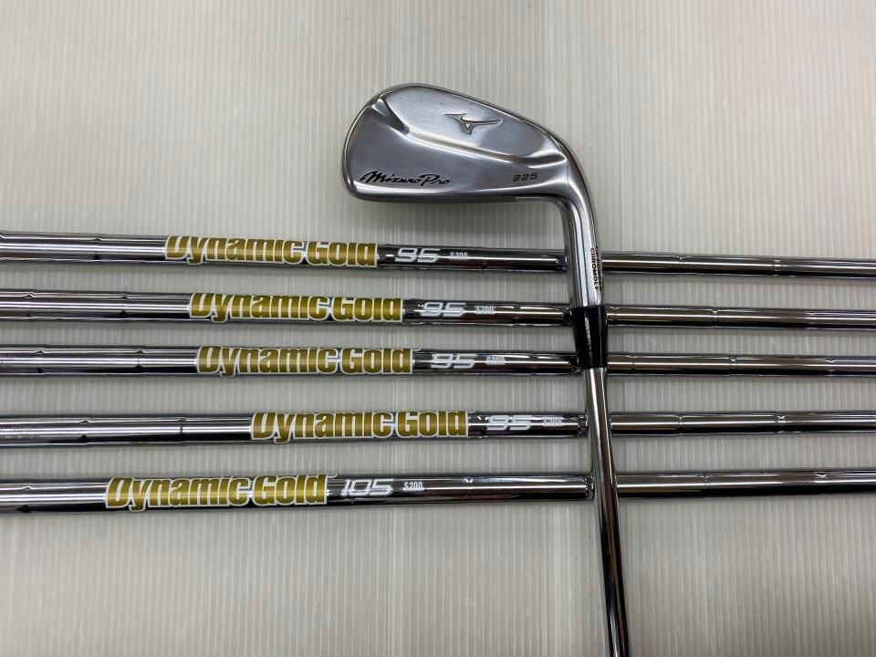 ミズノプロ 225 アイアン 6-PW.GW 6本セット mizuno pro MIZUNO ミズノ