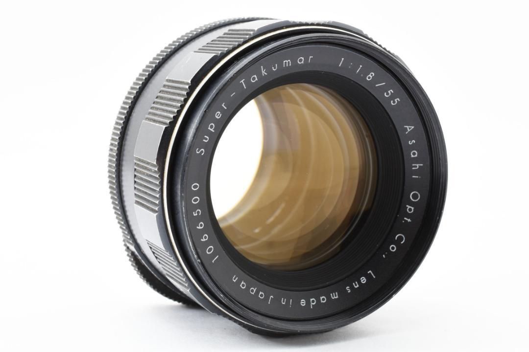 ☆前期型☆ Super Takumar 55mm F1.8 フード付 F0176 ☆前期型☆ Super Takumar 55mm F1.8 フード付 F0176 【公式通販】