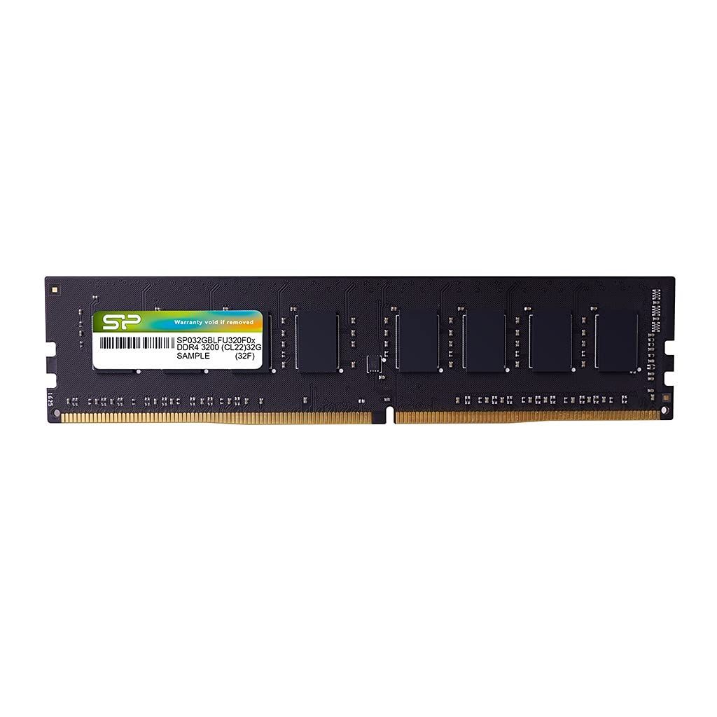 デスクトップPC用 メモリ Powerシリコンパワー DDR4 3200 PC4-25600 Silicon 16GB x 1枚 288Pin SP 1.2V CL22 SP016GBLFU320F02