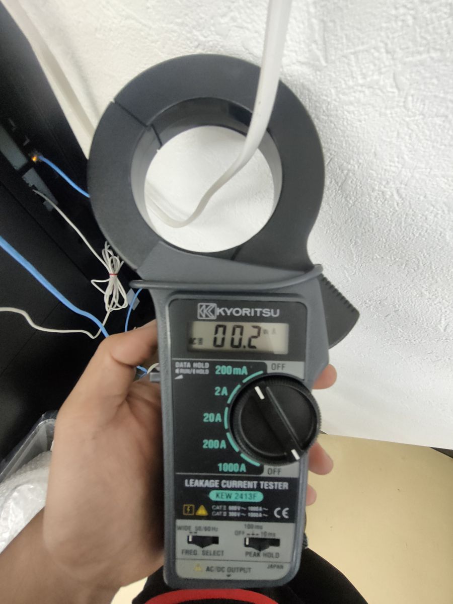 共立電気計器 KEW2413F 漏洩電流 デジタルクランプメータ キュースナップ ハンズクラフト宮崎新名爪