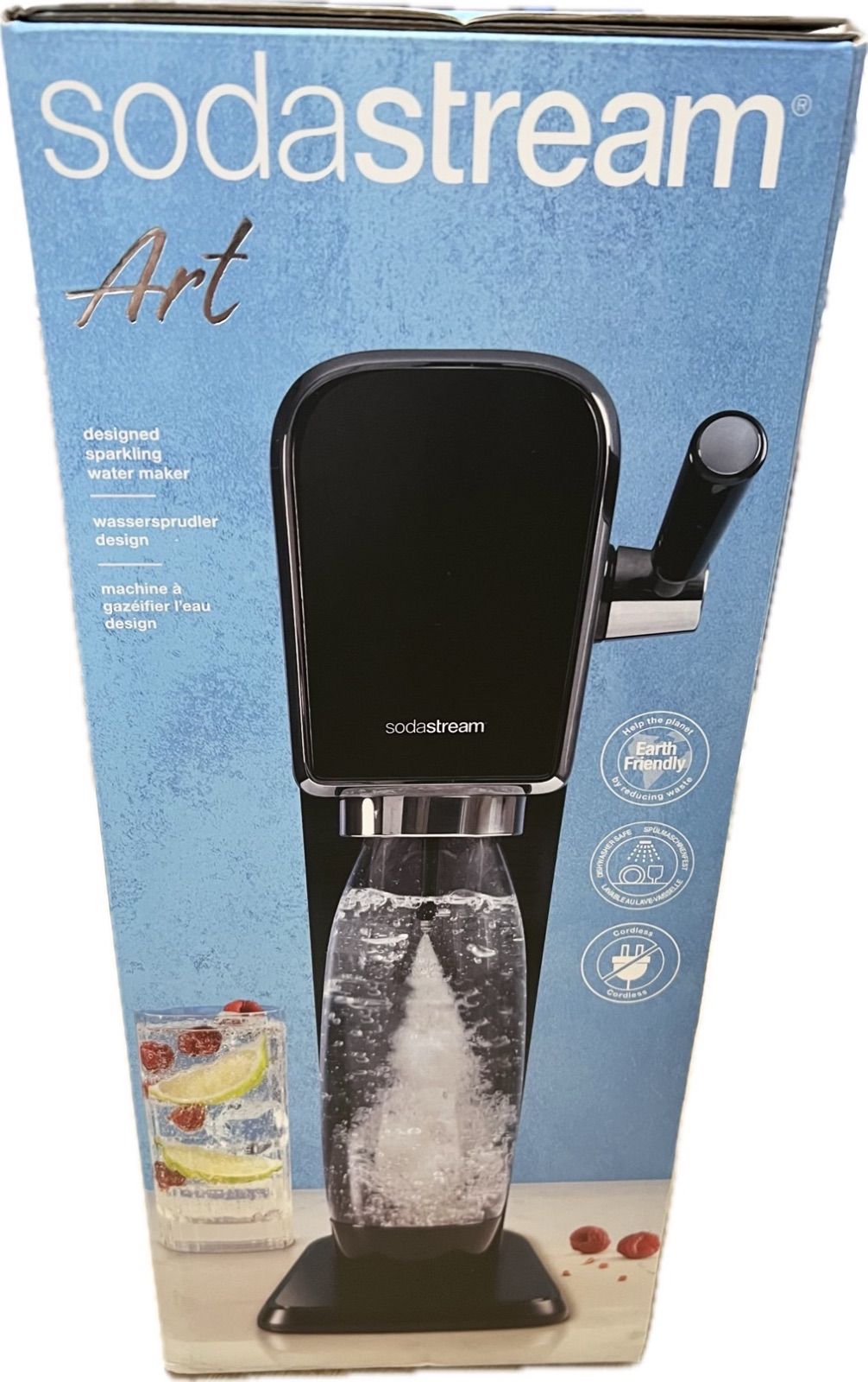 新品未使用】soda ストリームARTブラック スターターキットSSM1092