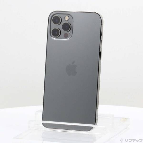 中古品〕 iPhone12 Pro 128GB グラファイト MGM53J／A SoftBank【196