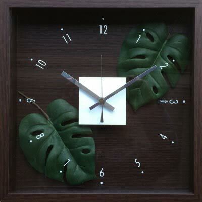 時計 デザイン クロック リーフ モンステラ/掛け時計 置き時計 ウォールクロック インテリア 壁掛け 時刻 ギフト プレゼント 新築祝い おしゃれ  飾る かわいい アート Mサイズ 巣ごもり - メルカリ
