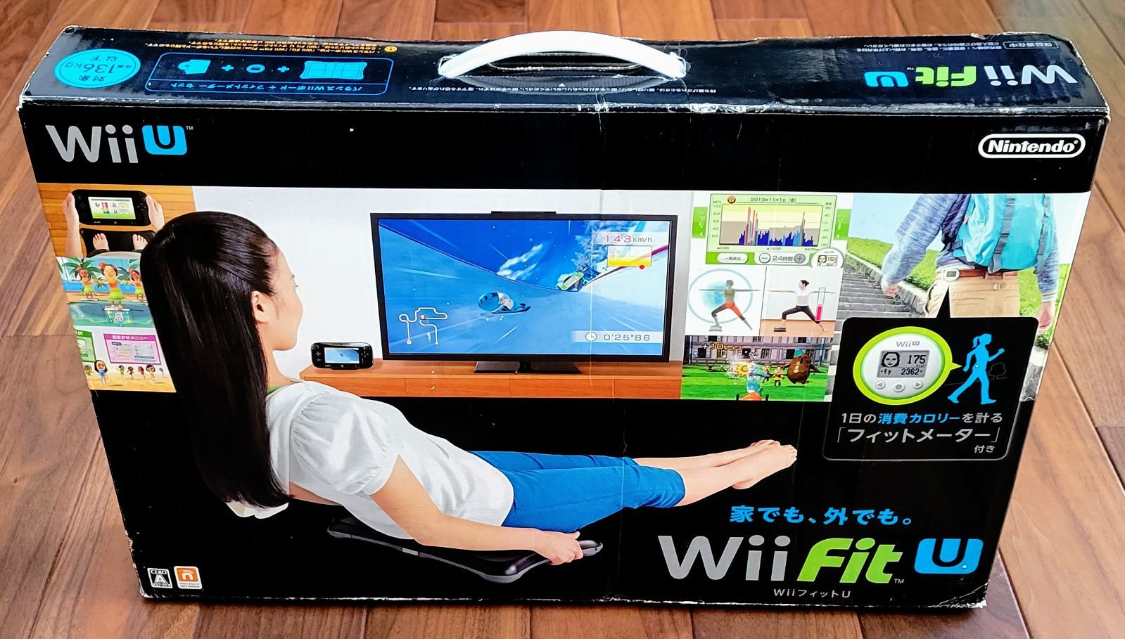 未使用品】Wii Fit U バランスWiiボード(クロ) セット - メルカリ