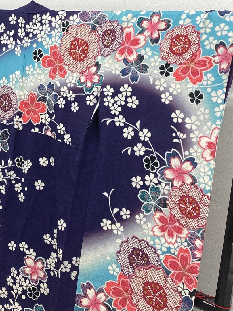 振袖 豪華 金彩 紋意匠 桜尽くし 和モダン 身丈168cm