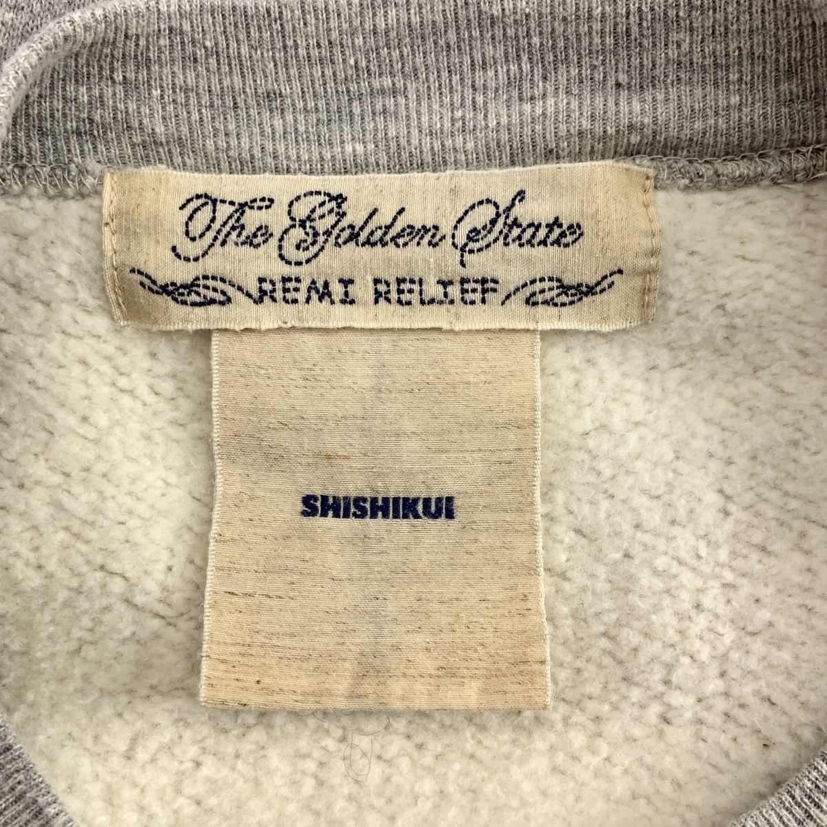 REMI RELIEF / レミレリーフ | × THE SHISHIKUI シシクイ Brushed Crew 
