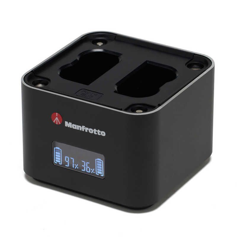 送料無料 ♥ 未開梱 マンフロット Pro CUBE3 ツインチャージャー ニコン用 MANPROCUBE3N