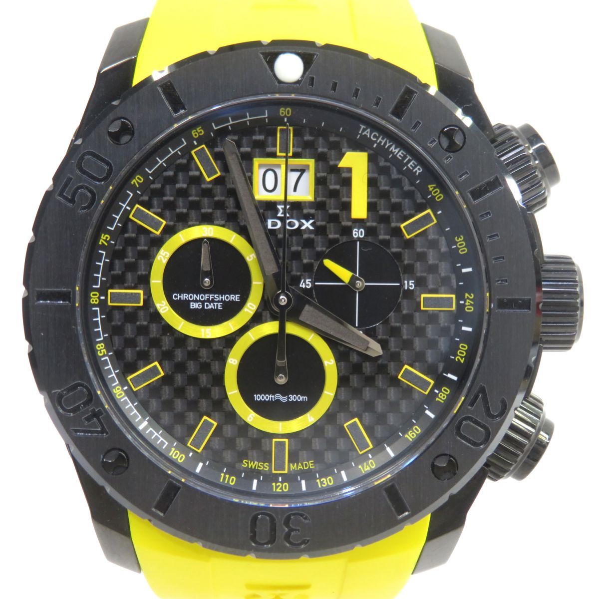 高い信頼 厚い信頼 EDOX エドックス 10020-37RBU-BIR 小さかっ クロノオフショア1 エドックス