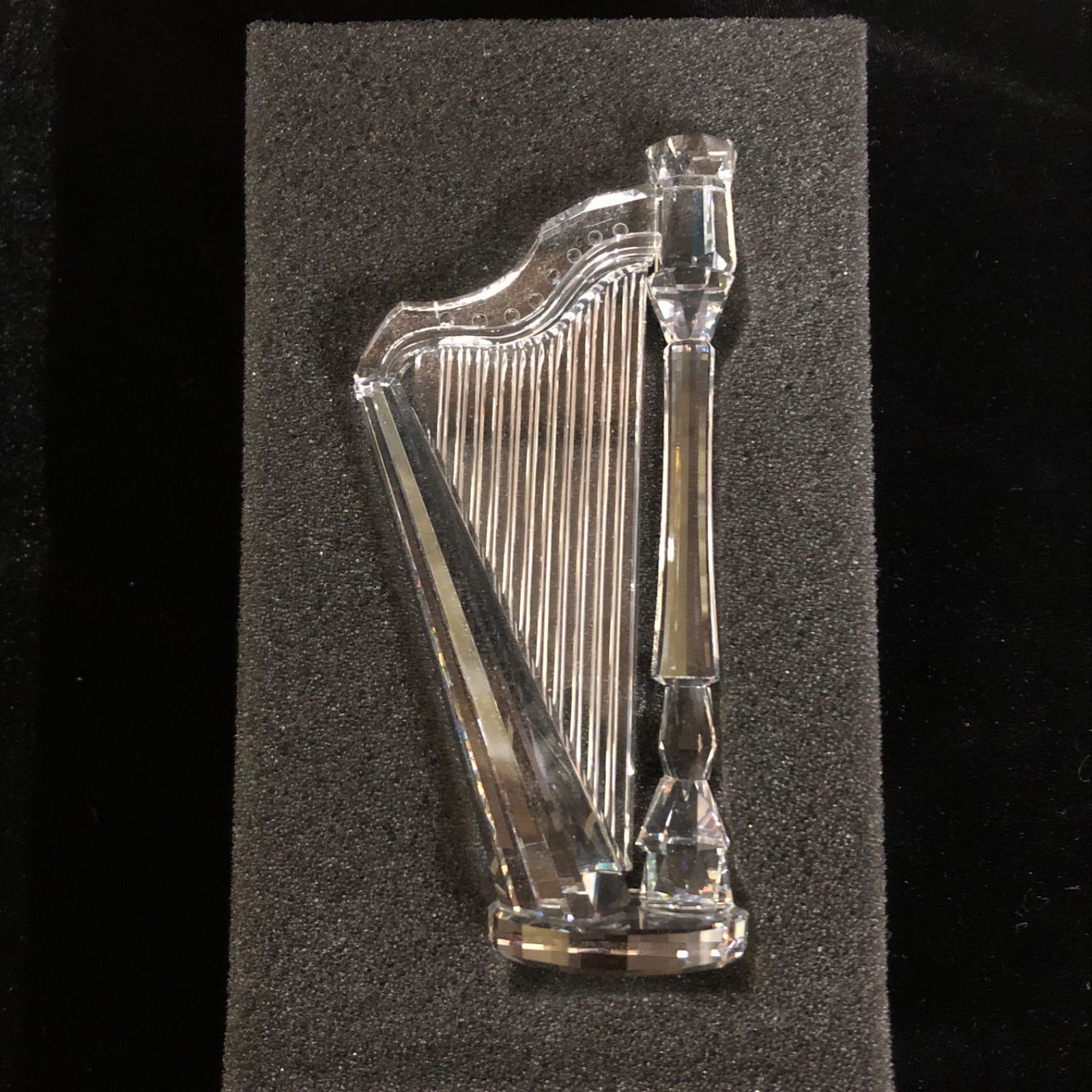 キャラクターグッズ その他 スワロフスキー Swarovski クリスタル 『ハープ』 169245