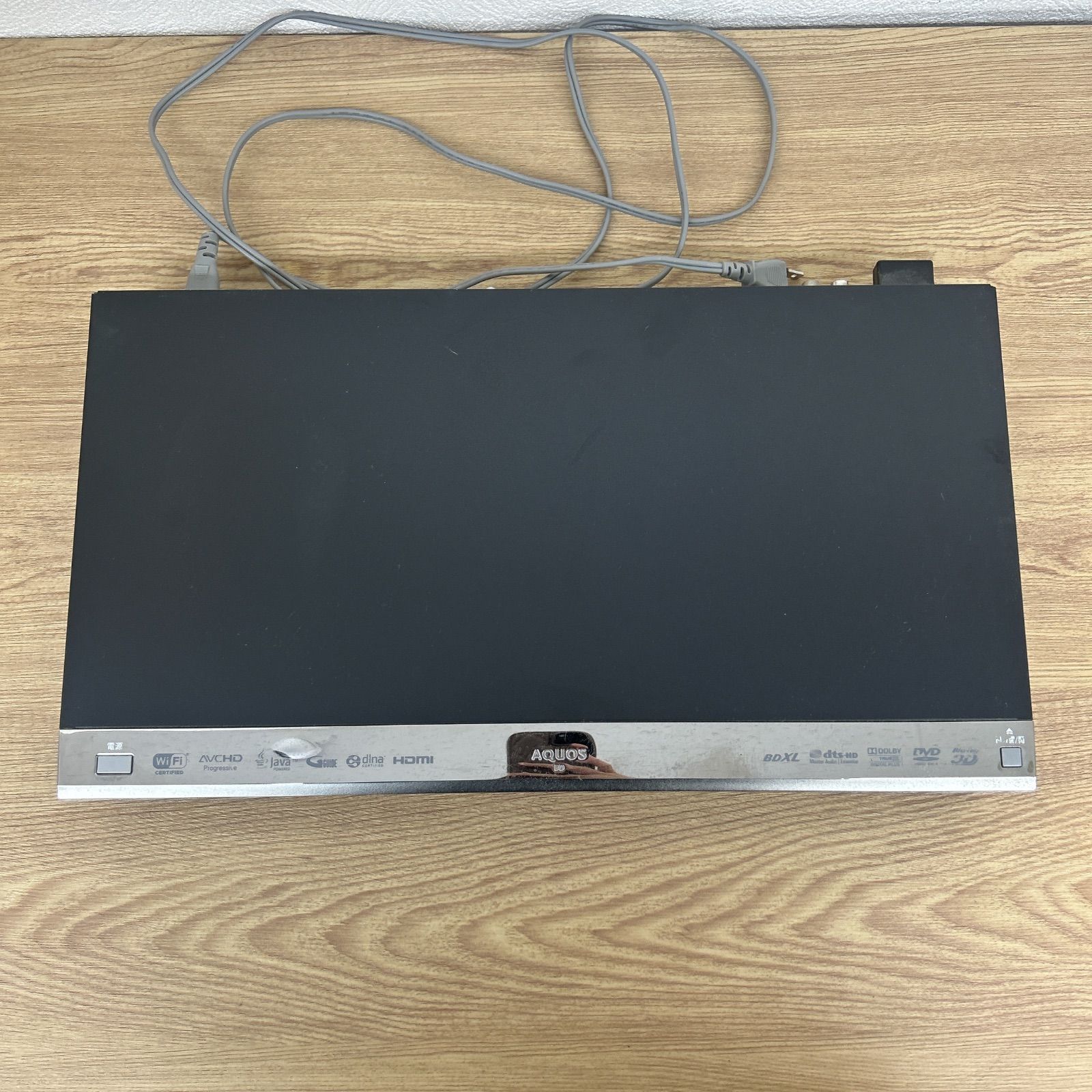 ÷ 通電 済 シャープ AQUOSブルーレイディスクレコーダー 1TB BD-W1600 電化製品 2