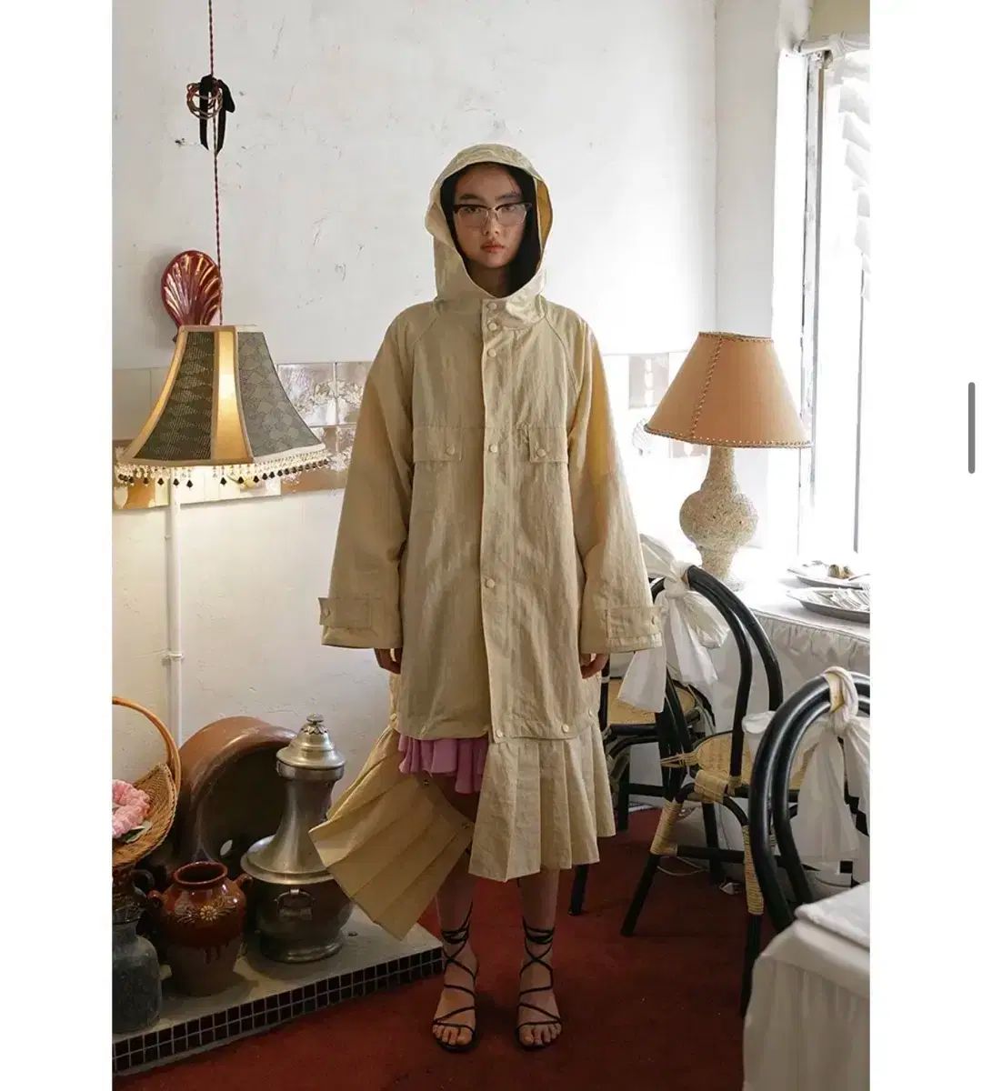 プレ freckle seoul レインコート