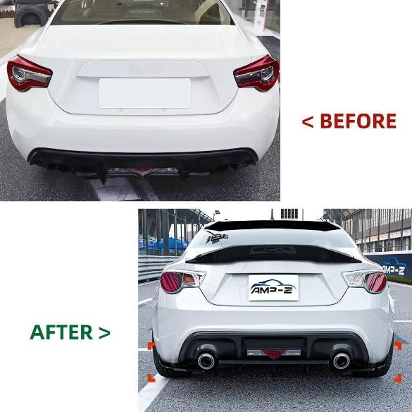 トヨタ 86 ZN6 BRZ ZC6 リアディフューザー リアバンパースポイラー トヨタ 86 ZN6 スバル BRZ ZC6 リアディフューザー ディ
