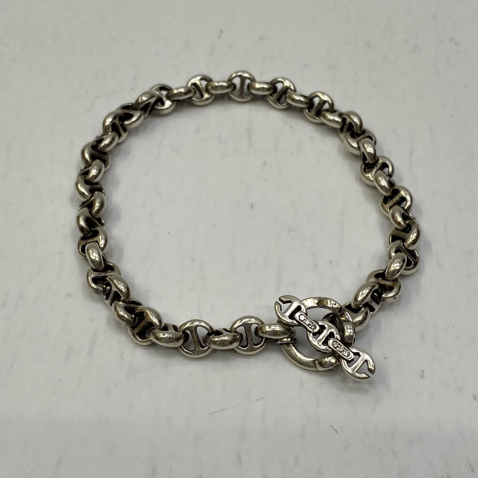 加古川店】 中古 HOORSENBUHS | ホーセンブース ブレスレット 5MM OPEN-LINK BRACELET HB060 シルバー  【134】 - メルカリ