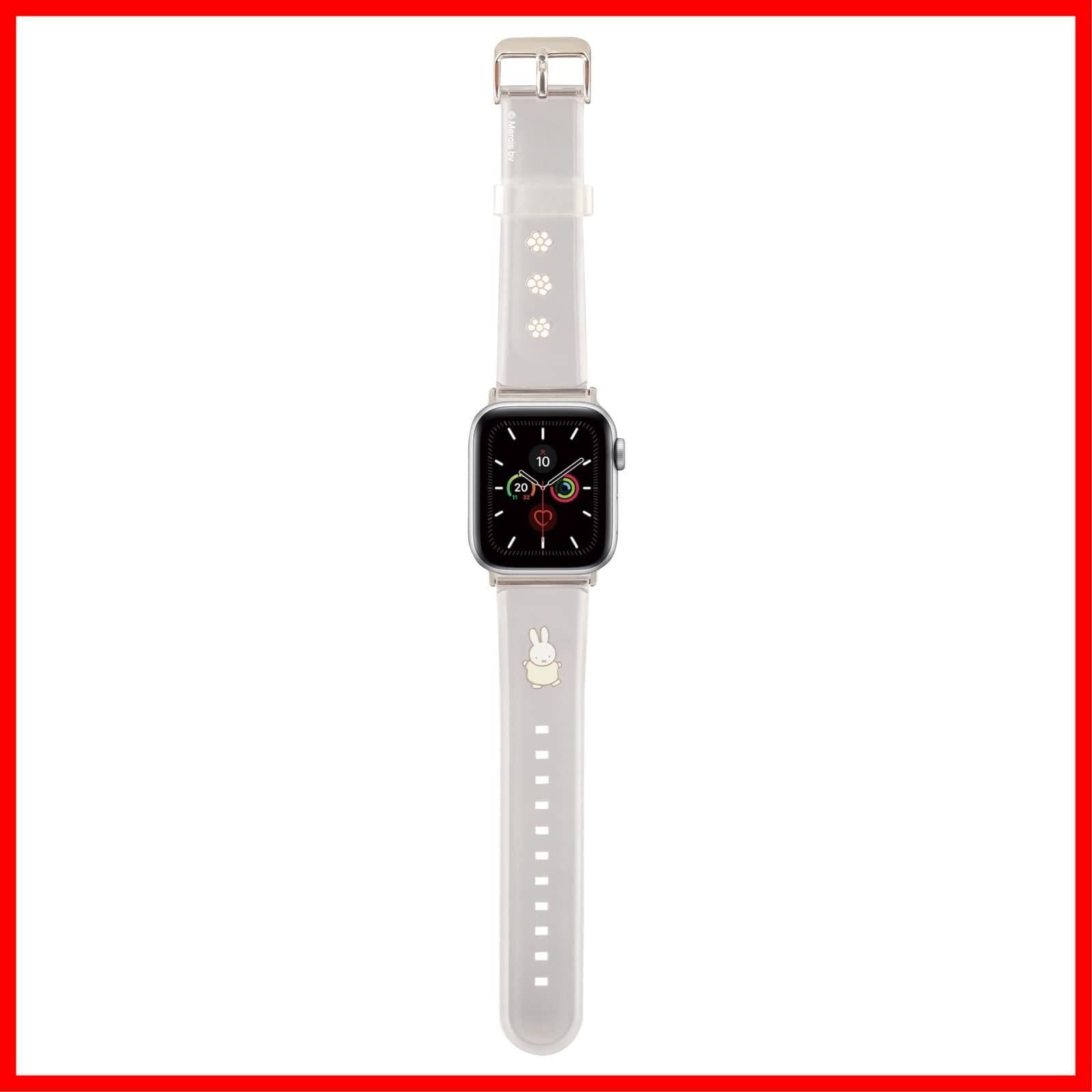 40 / / 38mm 41 対応 Watch ソフトバンド Apple ミッフィー ミッフィー MF-389CL グルマンディーズ