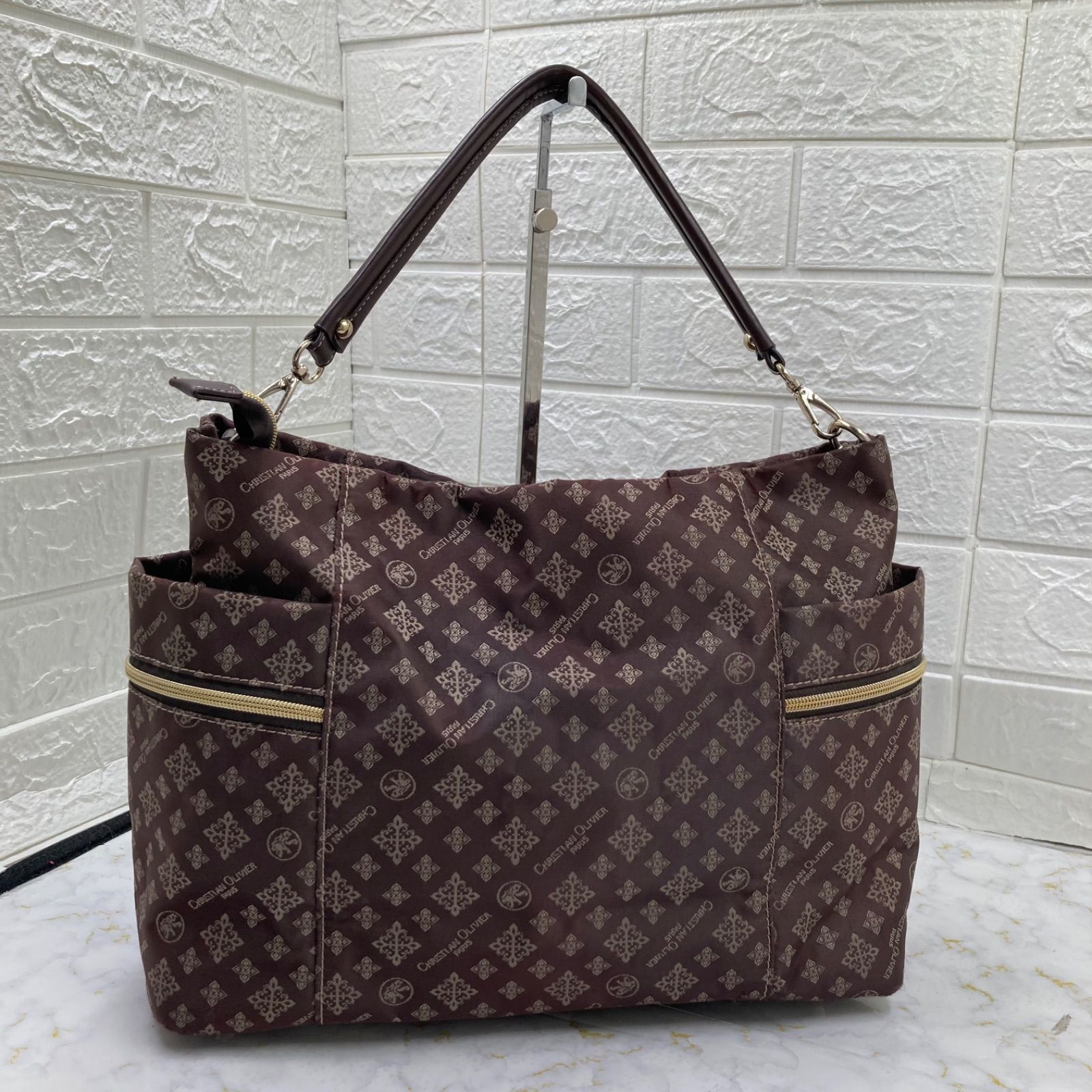 k*y様 CHRISTIAN OLIVIER　バック　BROWN CHRISTIAN OLIVIER | FASBEE