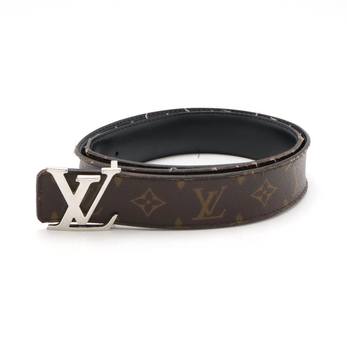 LOUIS VUITTON ルイ ヴィトン モノグラム サンチュール LV イニシアル 
