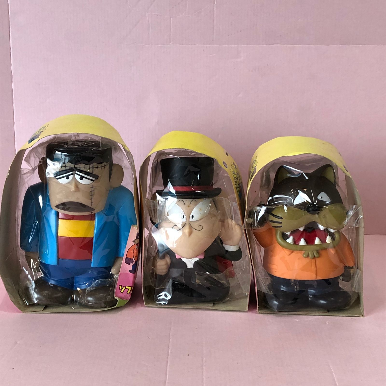 怪物くん ソフビ貯金箱コレクション 全5種セット 怪物くん ソフビ貯金