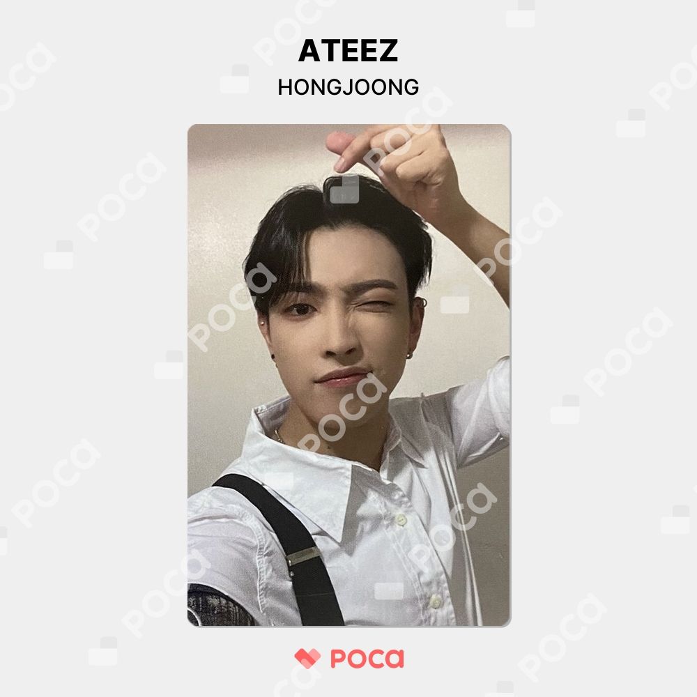 ATEEZ movement wonderwall ホンジュン　トレカ 2025年最新】wonderwall ateezの人気アイテム - メルカリ