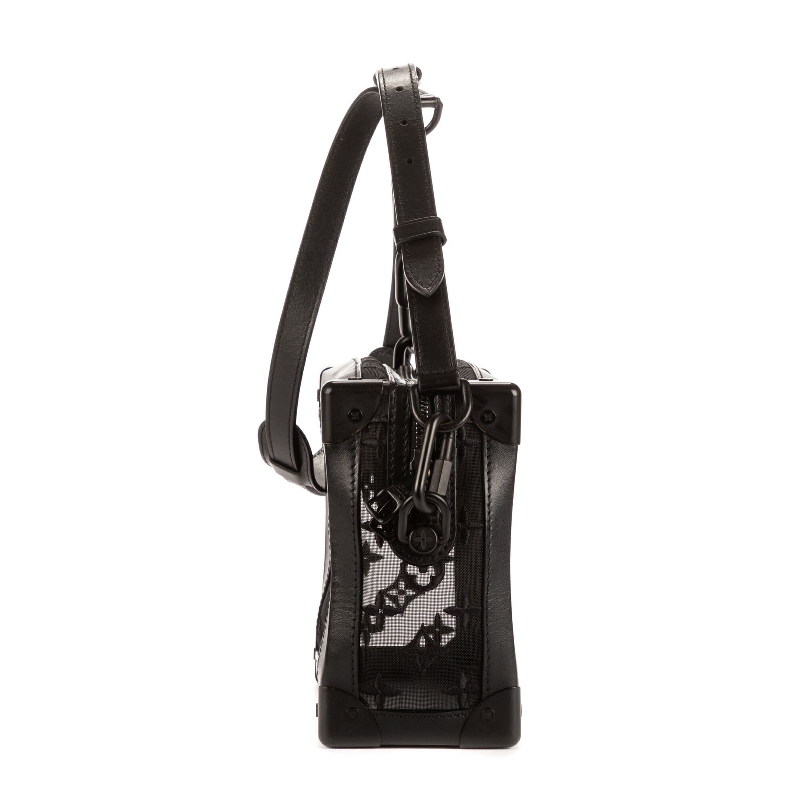 LOUIS VUITTON ルイヴィトンソフトトランク メッシュ 2019 黒モノグラム ミロワールA DECORATOM_COM_BR