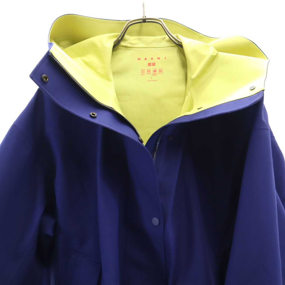 UNIQLO X MARNI ブロックテックハーフコート 花柄 マルニ ブロック 