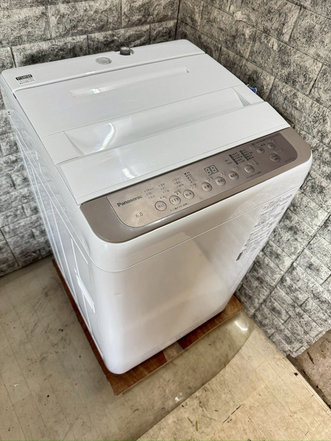 大阪送料無料☆3か月保障付き☆洗濯機☆パナソニック☆6kg☆2022年☆NA