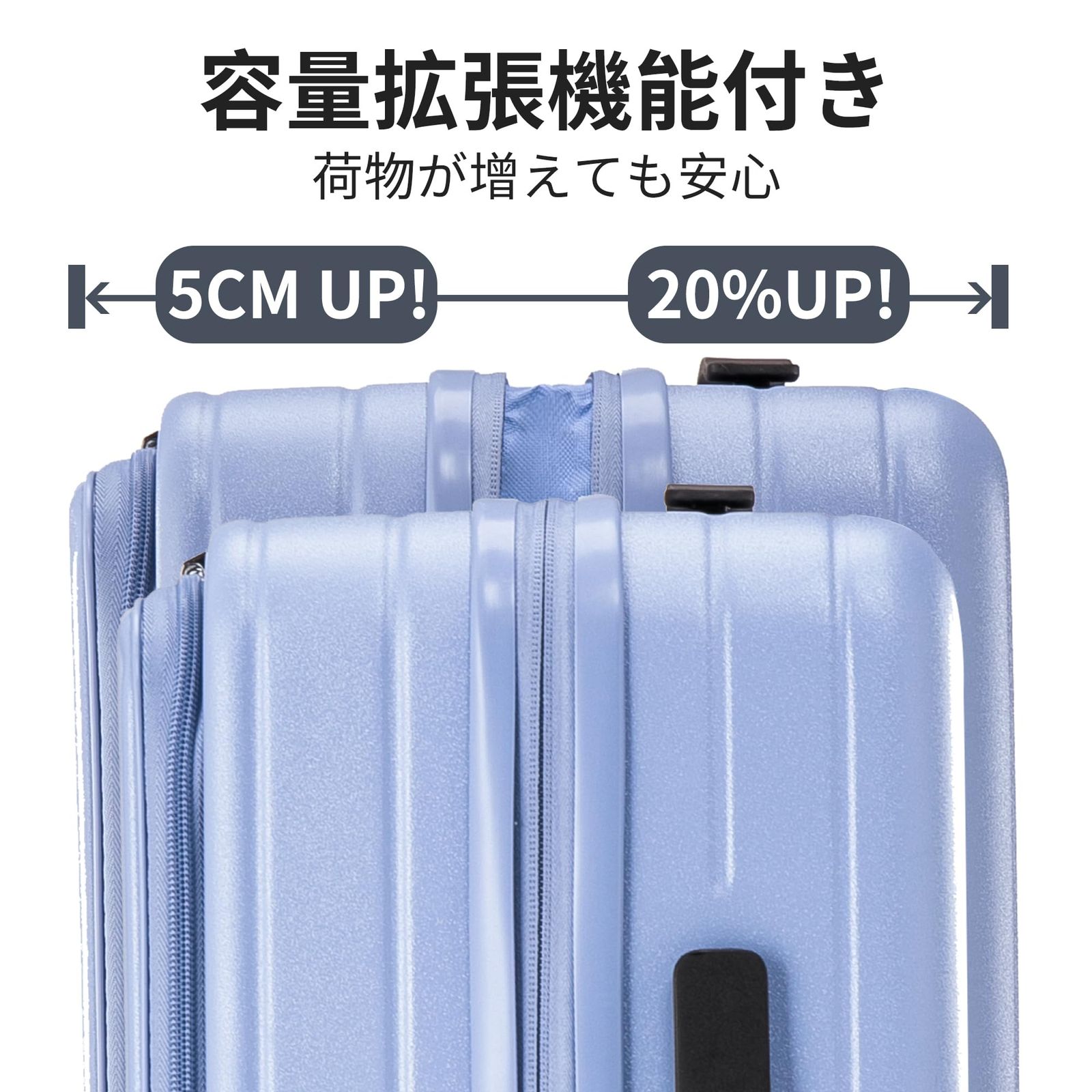Amazon.co.jp: [Yuweijie] スーツケース 片開き ハード キャリー