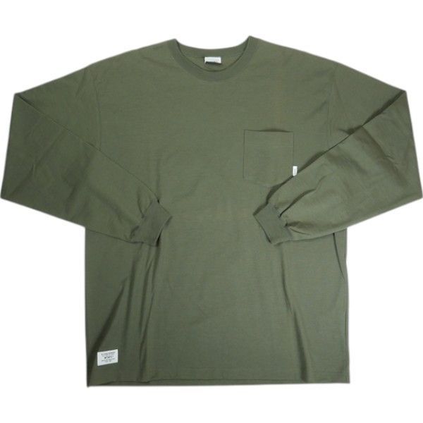 Size L WTAPS ダブルタップス 20AW BLANK LS KAHKI ロンT カーキ -良い 20819521