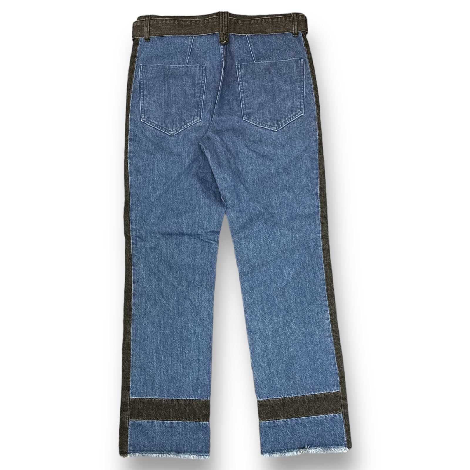 定価33000円 新品 CULLNI 23-AW-005 Side Line Straight Denim サイド 