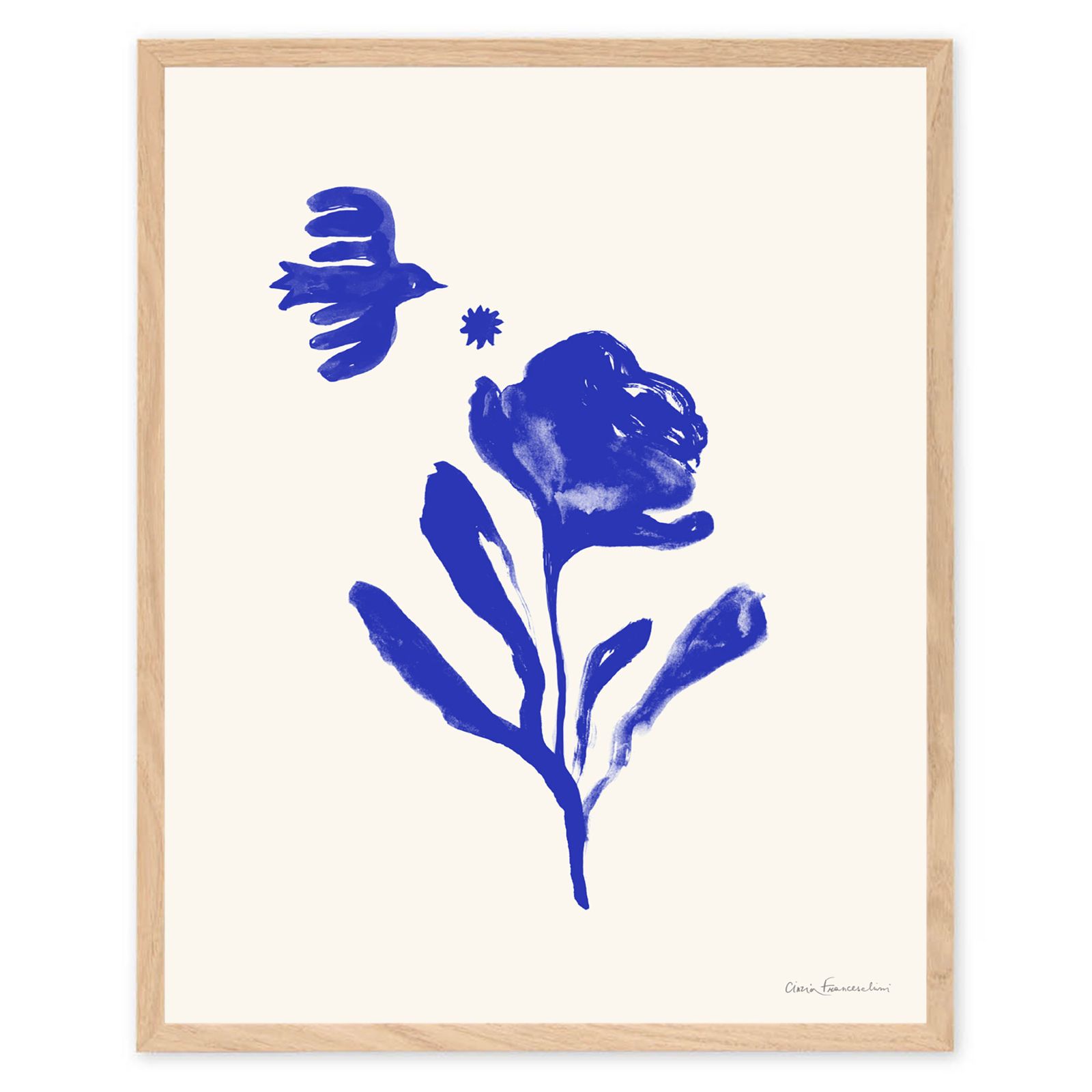The Poster Club アートポスター 40×50cm Newborn Rose ポスタークラブ 北欧雑貨 デンマーク製|124x17498-40x50