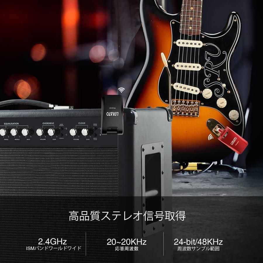 プリアンプ 3.5mmと6.35mmステレオとモノラルプラグ付き