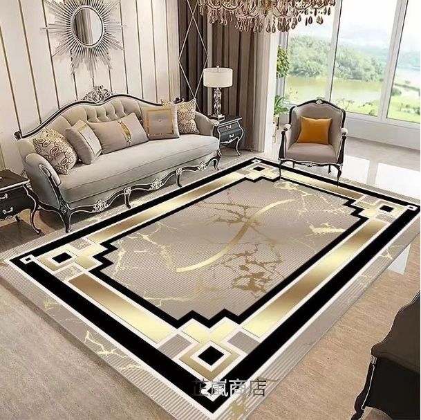 豪華 カーペット絨毯 滑り止め付 セレブ好物 玄関マット 160*230cm