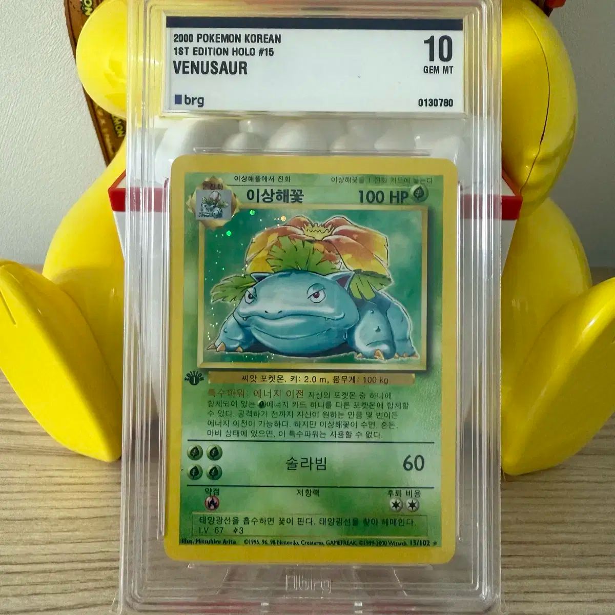 ポケモンカード 1st edition 初盤 奇妙な海の花 BRG 10
