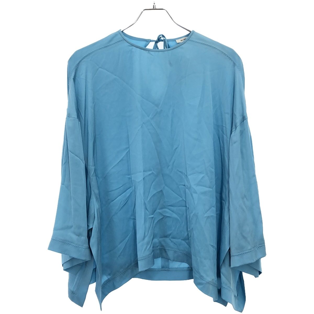 BLAMINK ブラミンク シルクストレッチワイドブラウス 7921-230-0162 