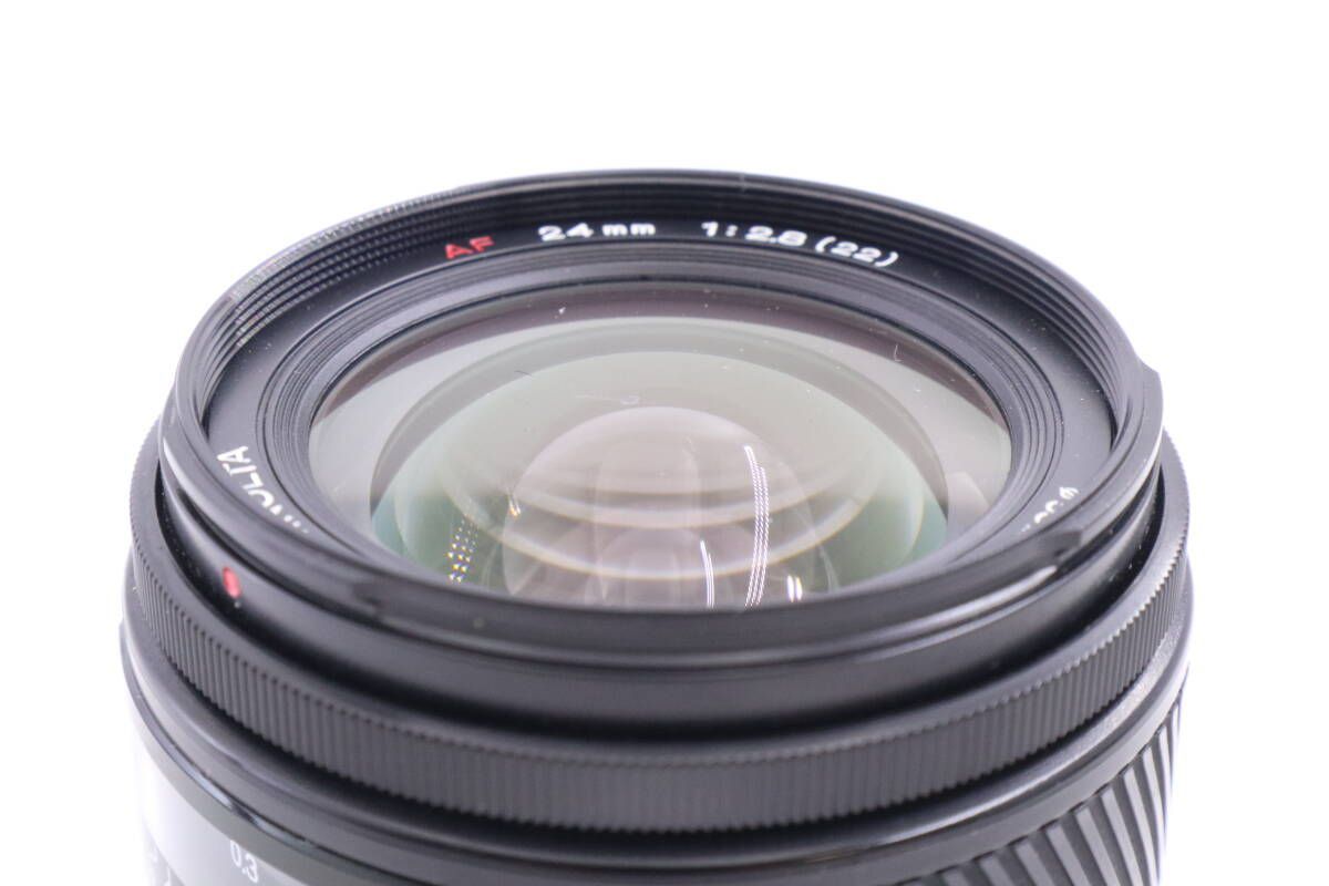MINOLTA AF 24mm F2.8 ミノルタ AFレンズ ブラック (f04992)