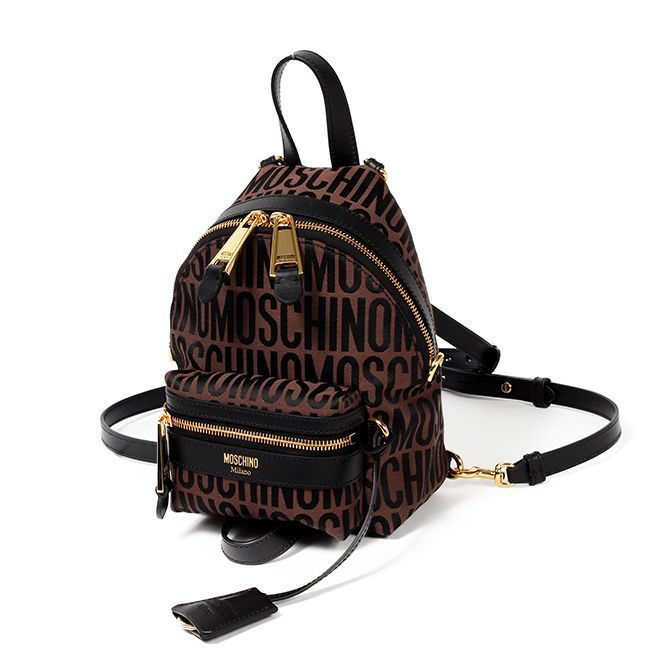 ●新品/正規品● Moschino COUTURE ナイロン Backpack