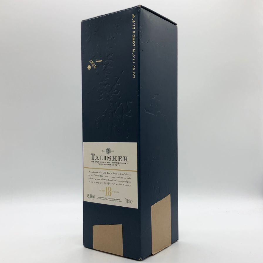 タリスカー 18年 旧 700ml 45.8% TALISKER 【W4】 タリスカー 18年 旧 700ml 45.8% TALISKER 【W4】 - メルカリ