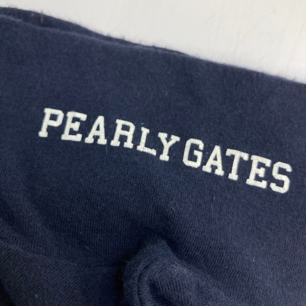サイズ：2 PEARLY GATES パーリーゲイツ モックネック長袖T