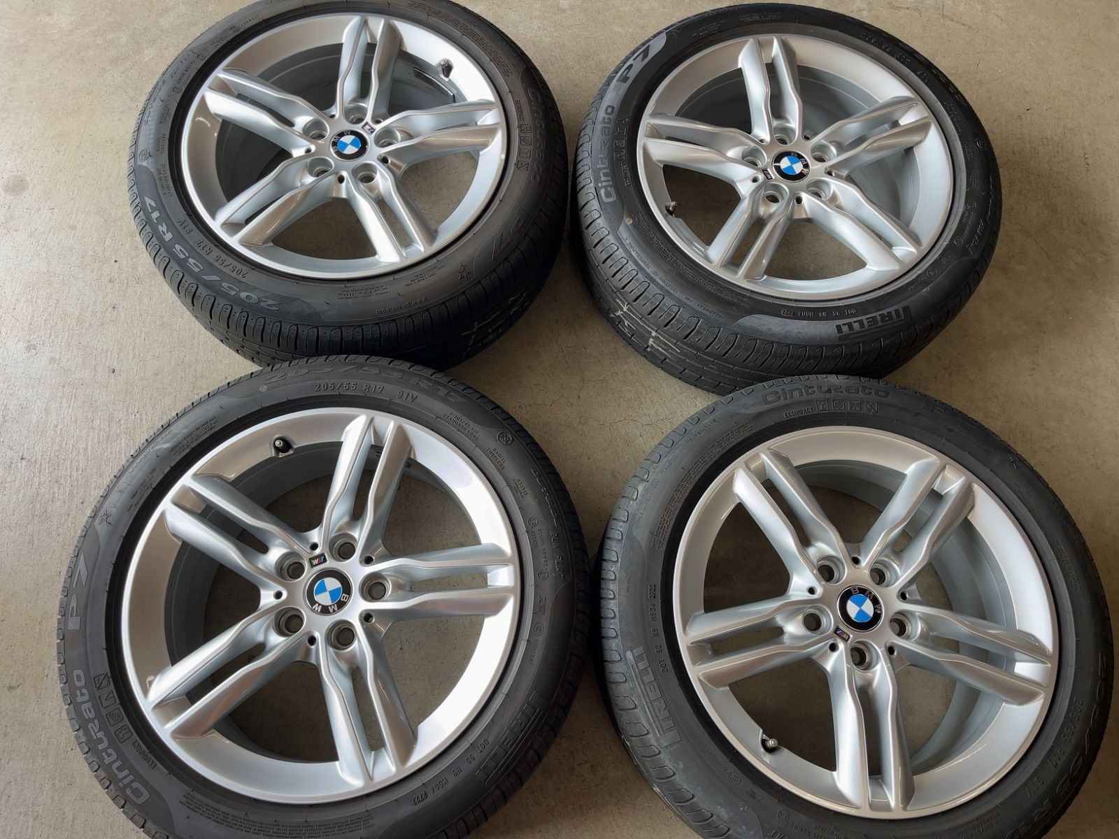 BMW F45 F46 アクティブツアラー グランツアラー Mスポーツ 純正品 ピレリ RFT付 17インチ 4本セット