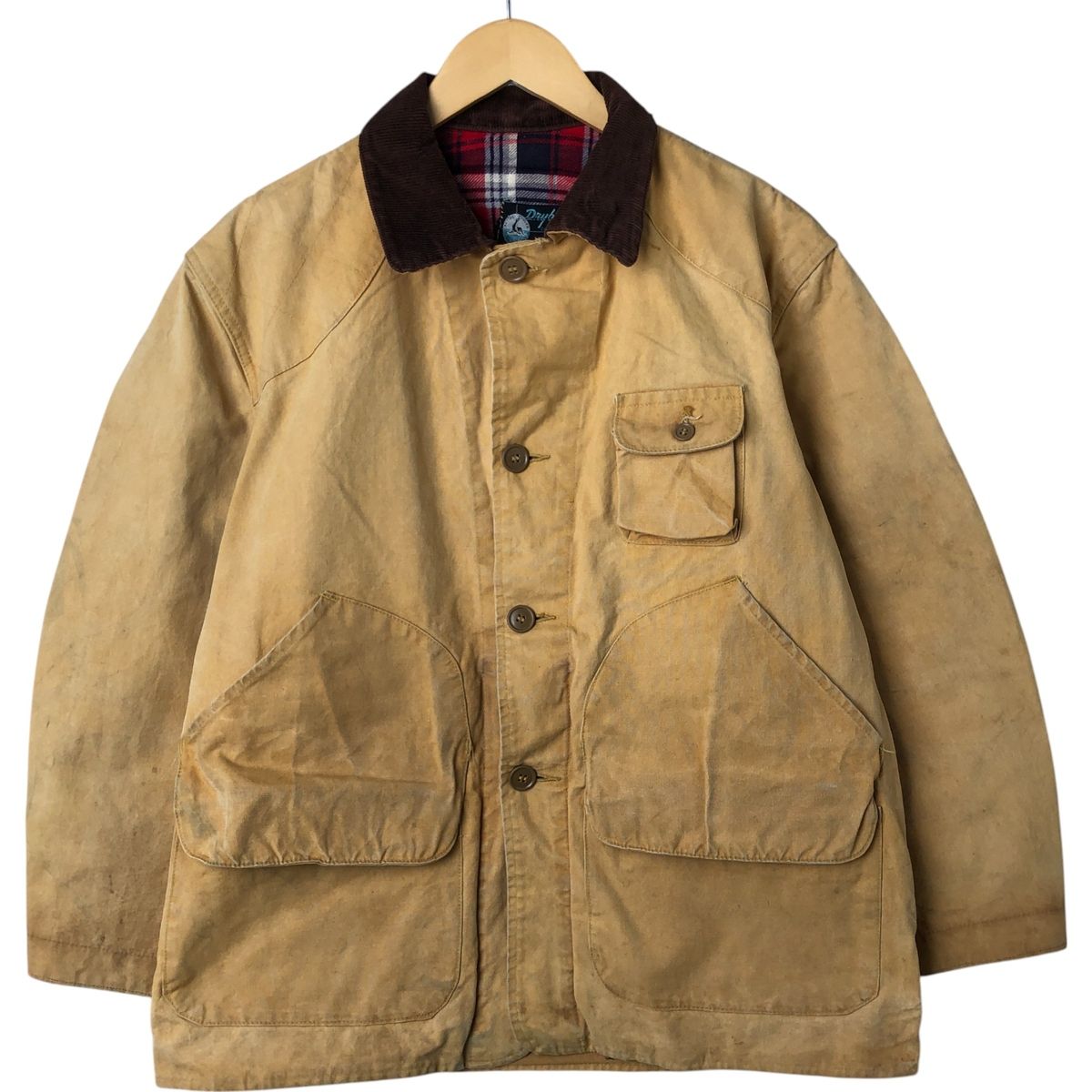 古着 60年代~ Drybak シューティングジャケット メンズXL相当 ダック カートリッジホルダー ヴィンテージ|eaa542763