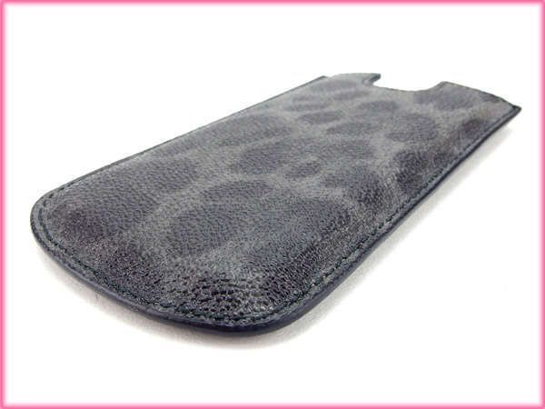 ドルチェ&ガッバーナ iPhoneケース 5/5s レディース レオパード ドルチェ&ガッバーナ iPhoneケース 5 5s レオパード ブラック