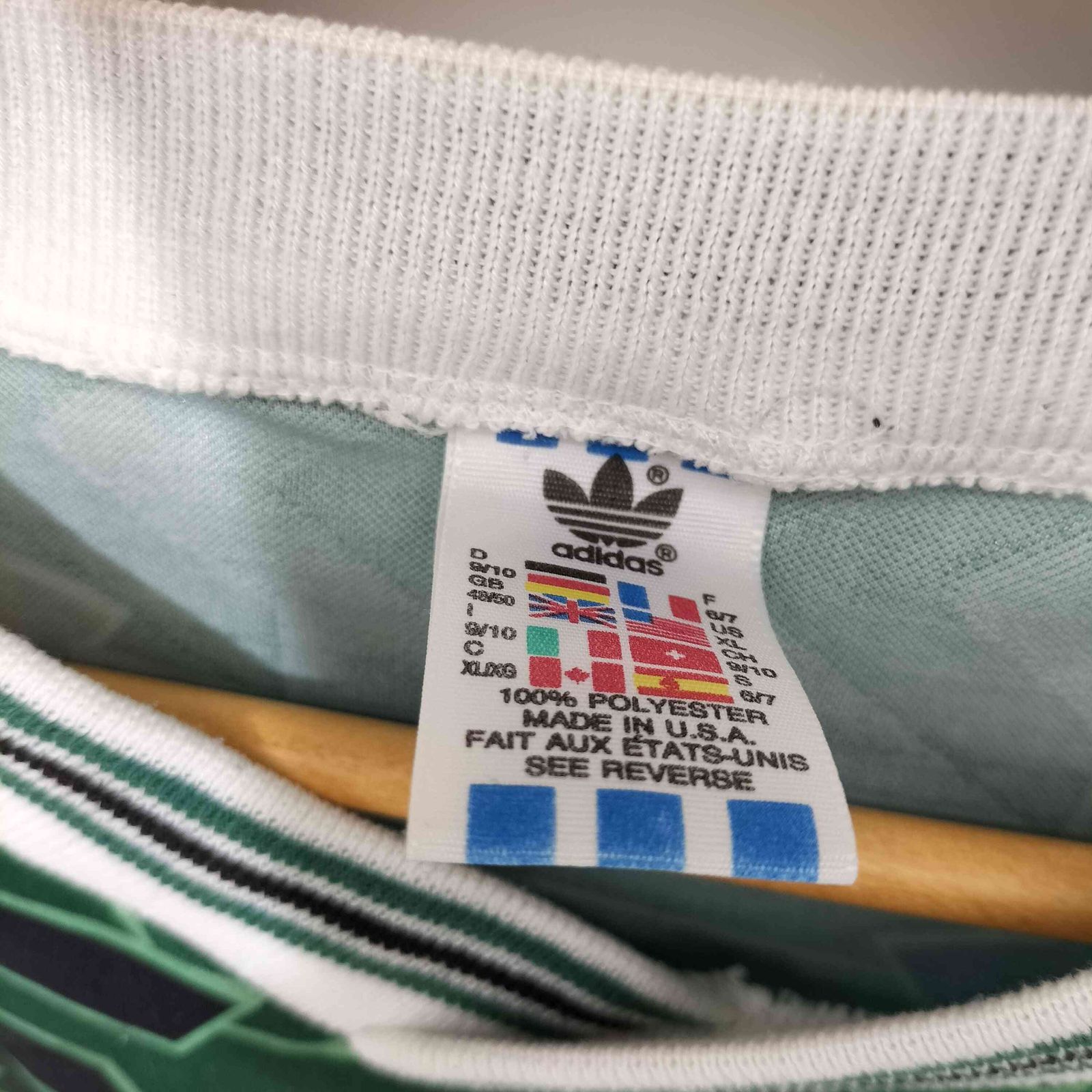 アディダスオリジナルス adidas Originals 80-90s 万国旗タグ USA製 総 