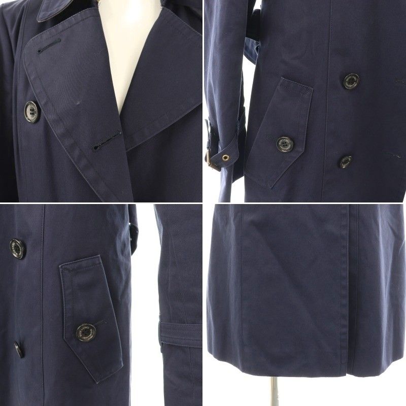 【美品】ブルーレーベルクレストブリッジ トレンチコート ベルト完備 ライナー付 BLUE LABEL CRESTBRIDGE ブルーレーベル クレストブリッジ
