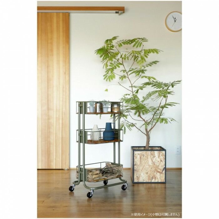 弘益 KOEKI MASH ビーワイケージ ワゴン カーキ BCW440OSKA