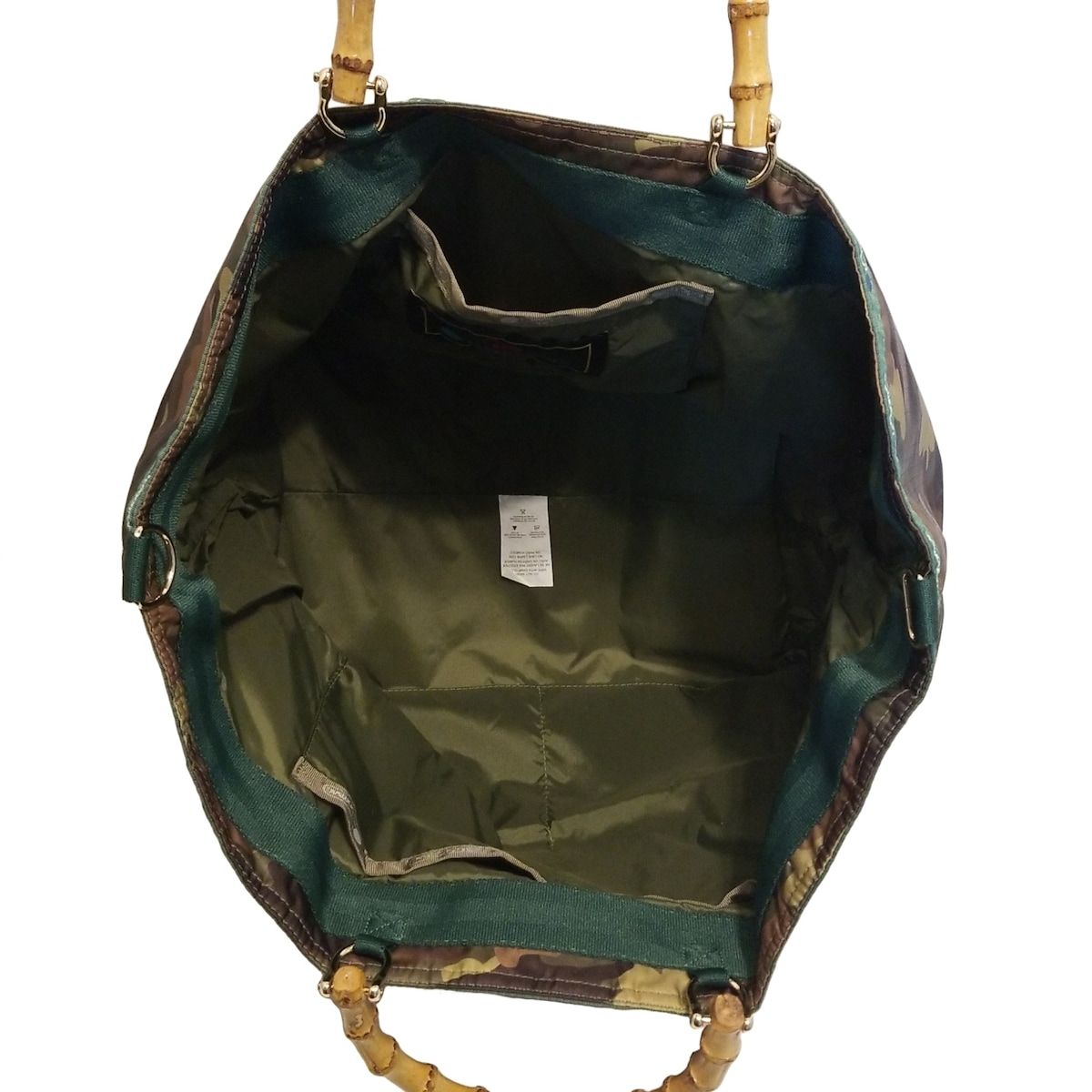 LESPORTSAC(レスポートサック) トートバッグ - ベージュ×ブラウン