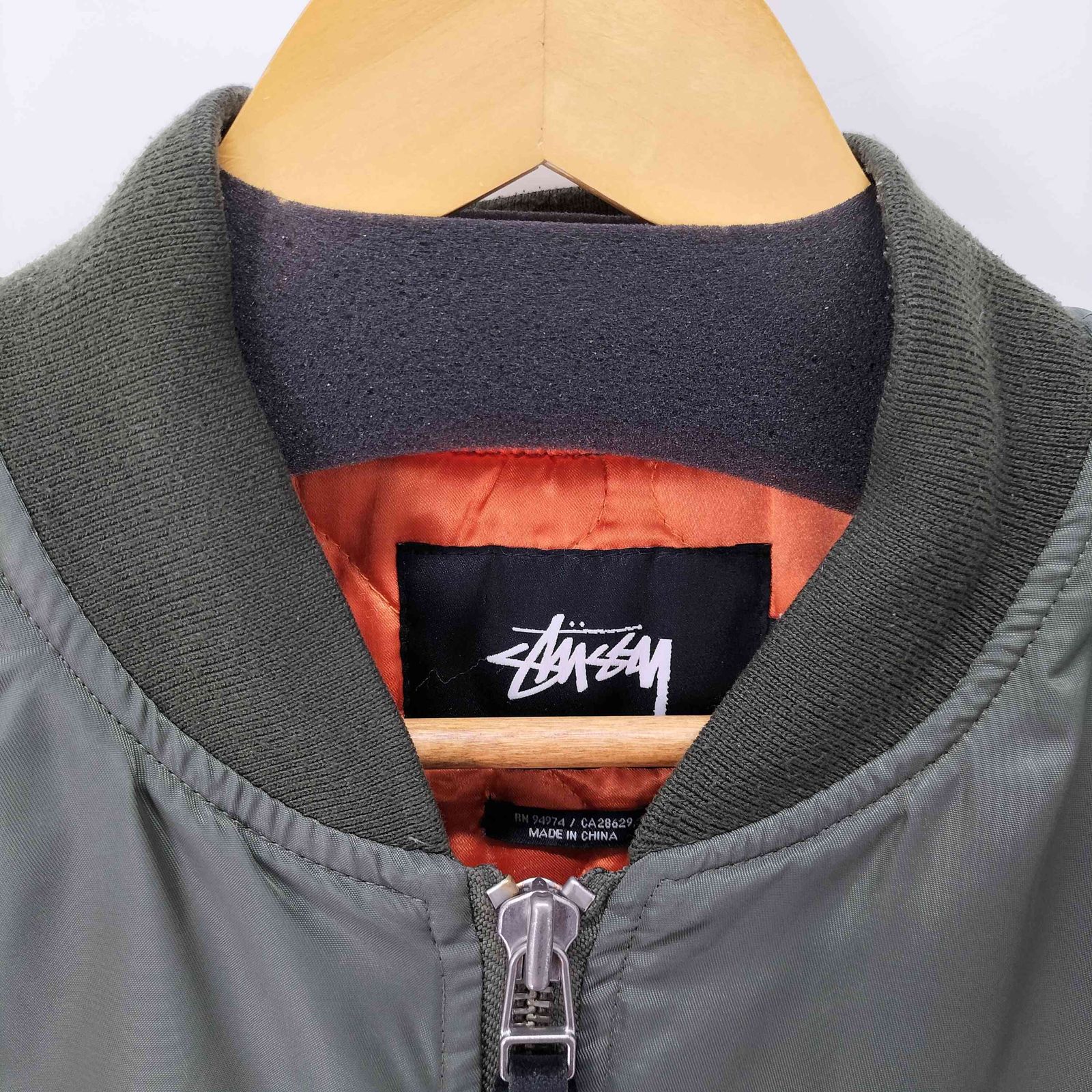 ステューシー Stussy MA-1 ボンバージャケット メンズ import：L